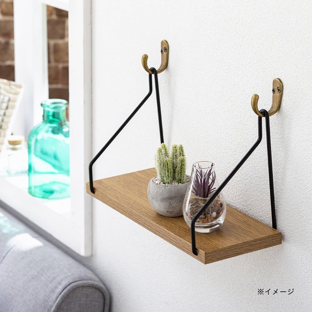 Amazon｜カインズ(CAINZ) 壁掛けシェルフ M 幅30cm 奥行き12.5cm 高さ