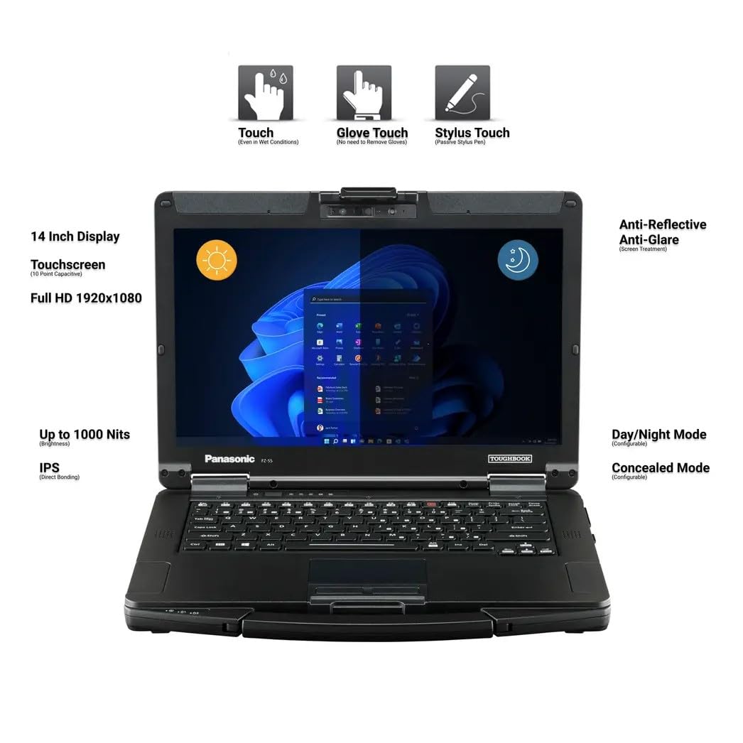 Amazon.com: Panasonic Toughbook FZ-55 MK3, Intel Core i5-13th Gen