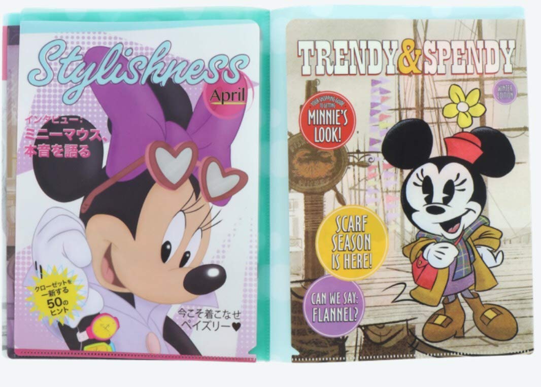 Amazon | ミニーマウス クリアホルダー A4 ミニーのスタイルスタジオ