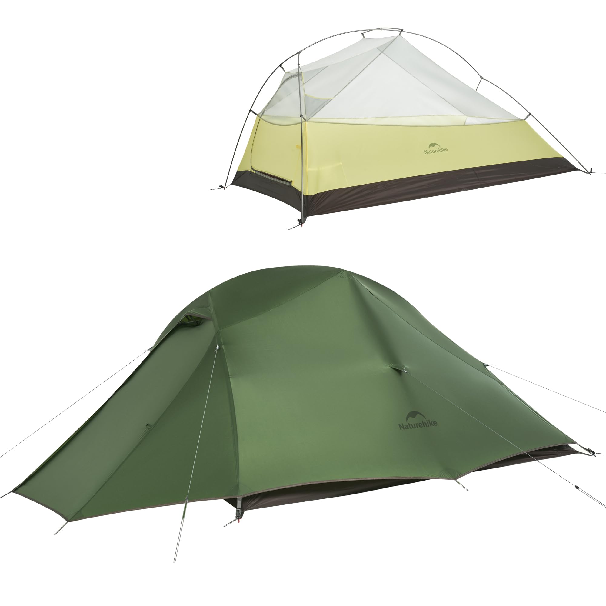 Amazon.co.jp: Naturehike Cloud-Up 3人用 軽量バックパッキングテント