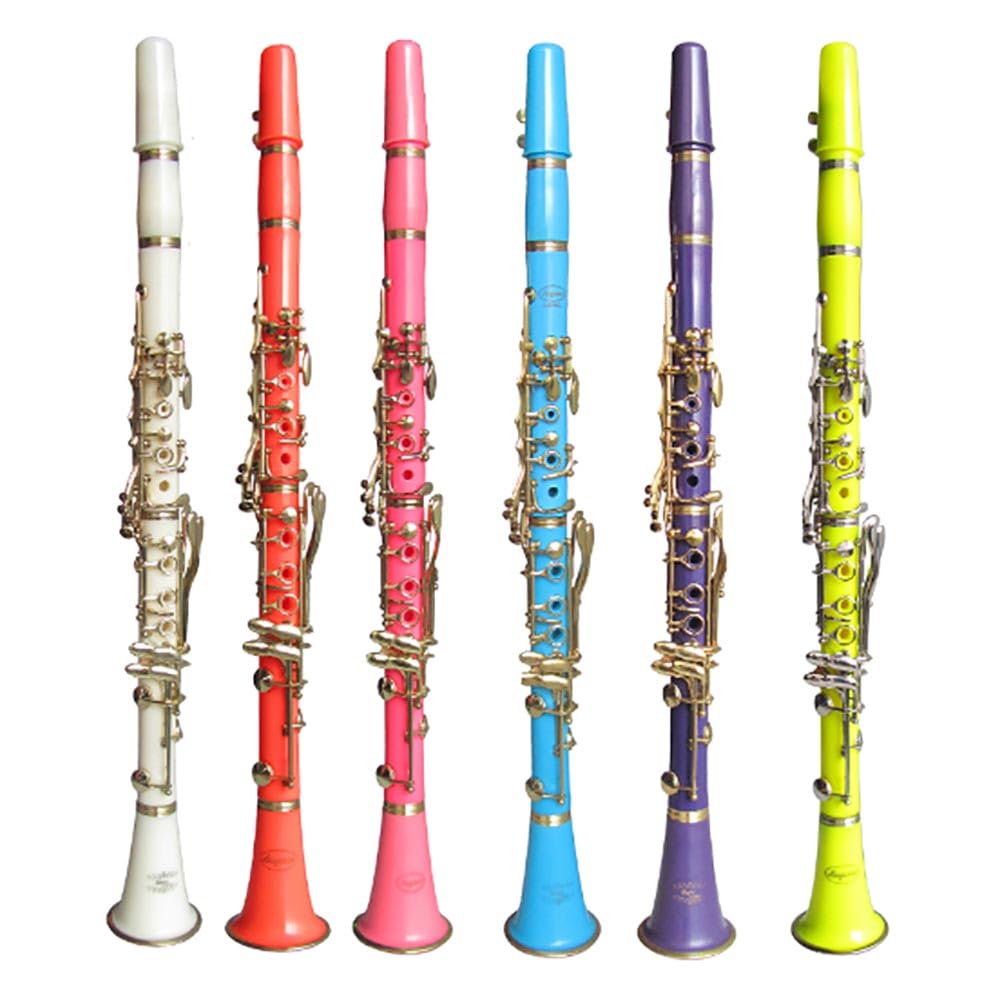 Amazon | カラフル B フラット 17 ニッケルメッキ キー クラリネット