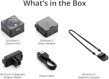 Amazon.com : DJI Action 2 Power Combo (32GB) WITHOUT Magnetic