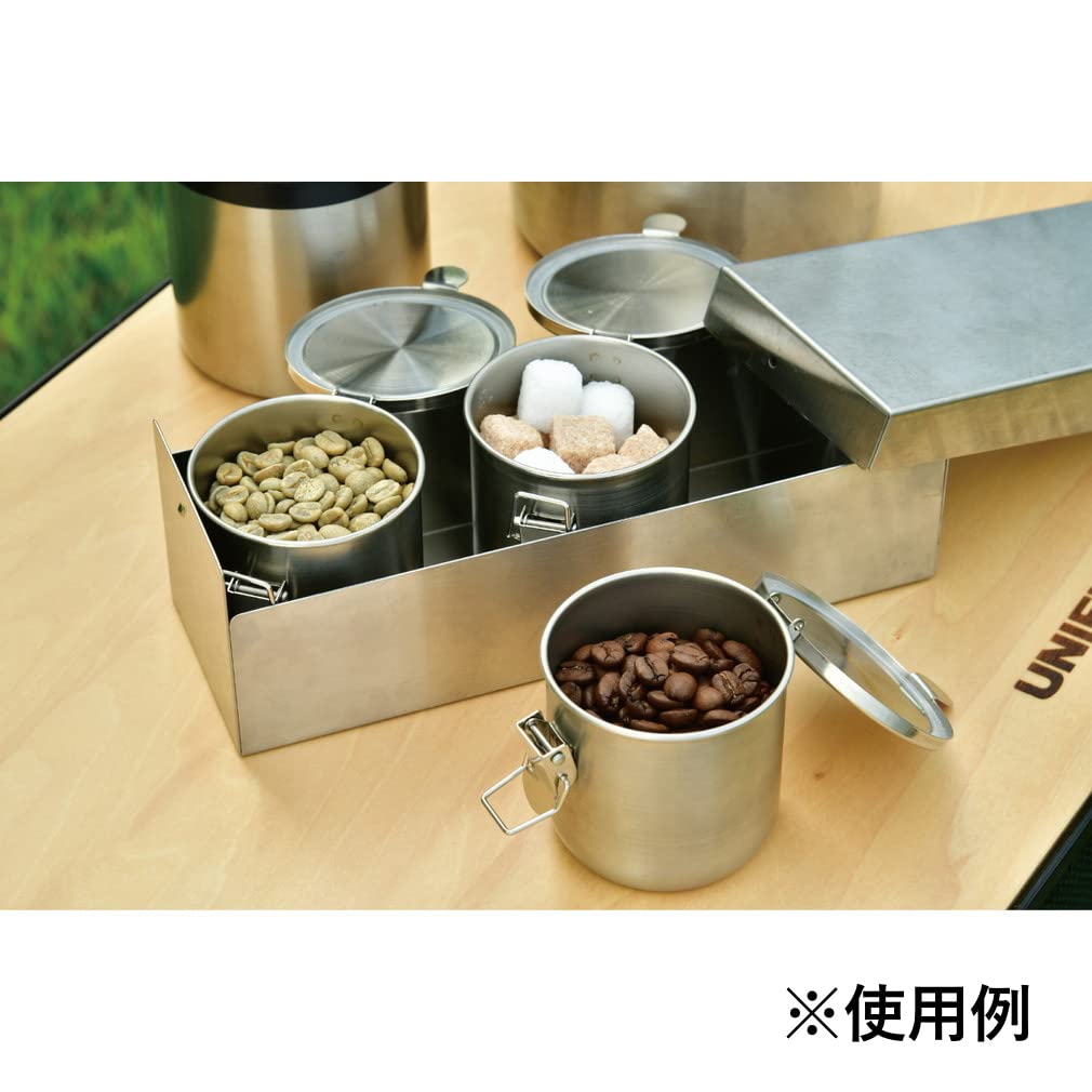 Amazon｜ユニフレーム キャニスター メタルケース3 662830｜保存容器