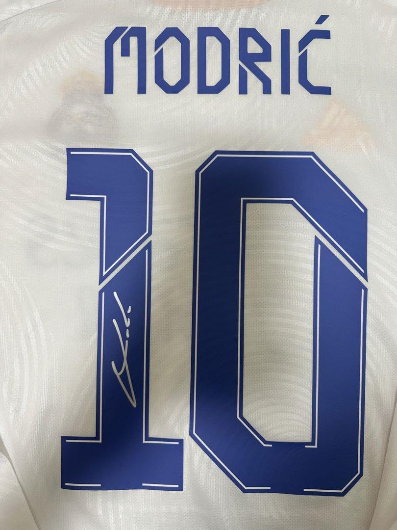 モドリッチ レアルマドリード icons サイン入り ユニフォーム 証明書