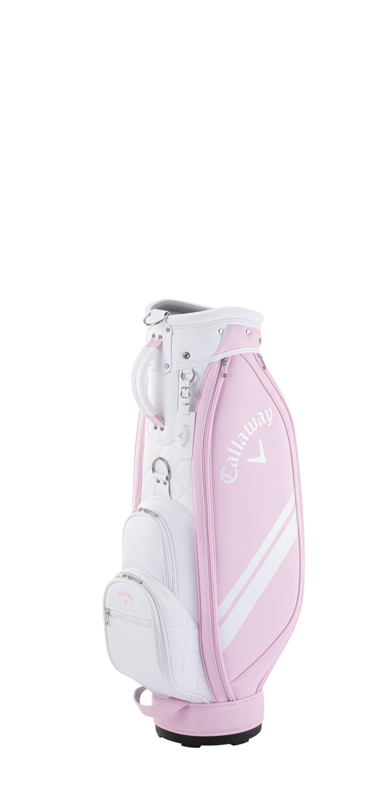TOURSTAGEキャディバッグ ピンク/ホワイト Callaway キャディバッグ