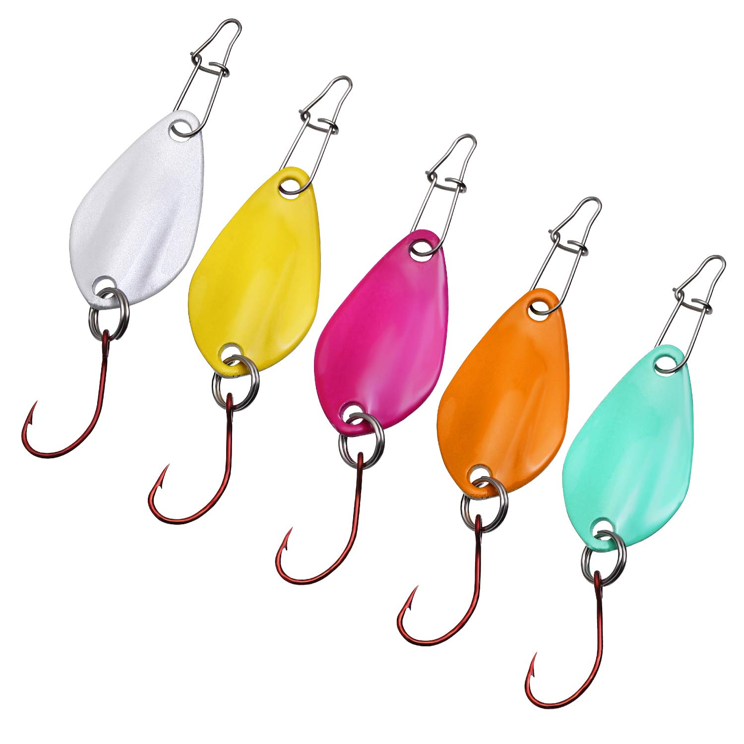 Amazon.co.jp: ナイトアーミー 2.0g 激揺れ マイクロスプーン 5色入り