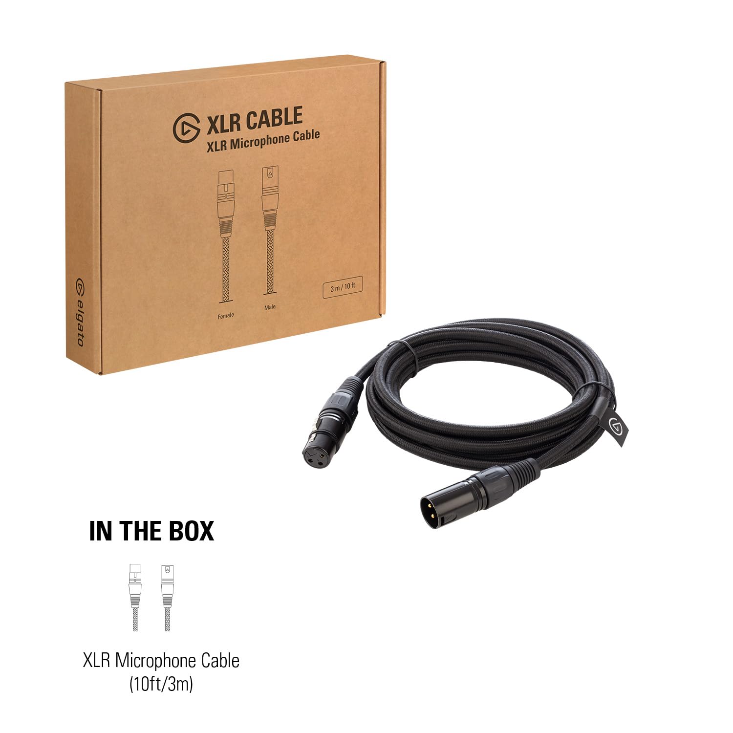 Amazon.co.jp: Elgato XLR Cable – スタジオ録音とライブ制作適用