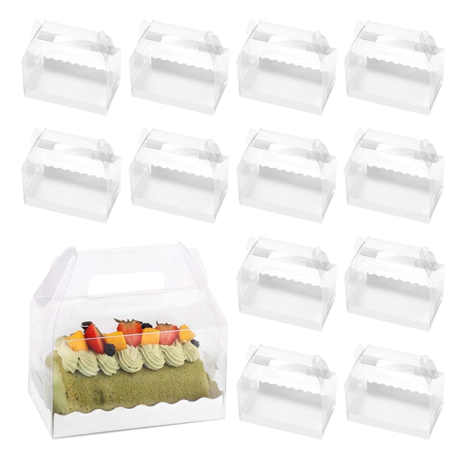 Amazon｜seimeinoki カップケーキボックス ラッピング ケーキ箱 20個