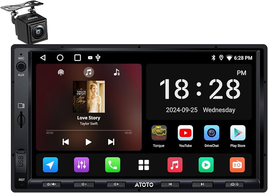 Amazon.com: ATOTO A5L 7inch Android Double DIN Car Stereo