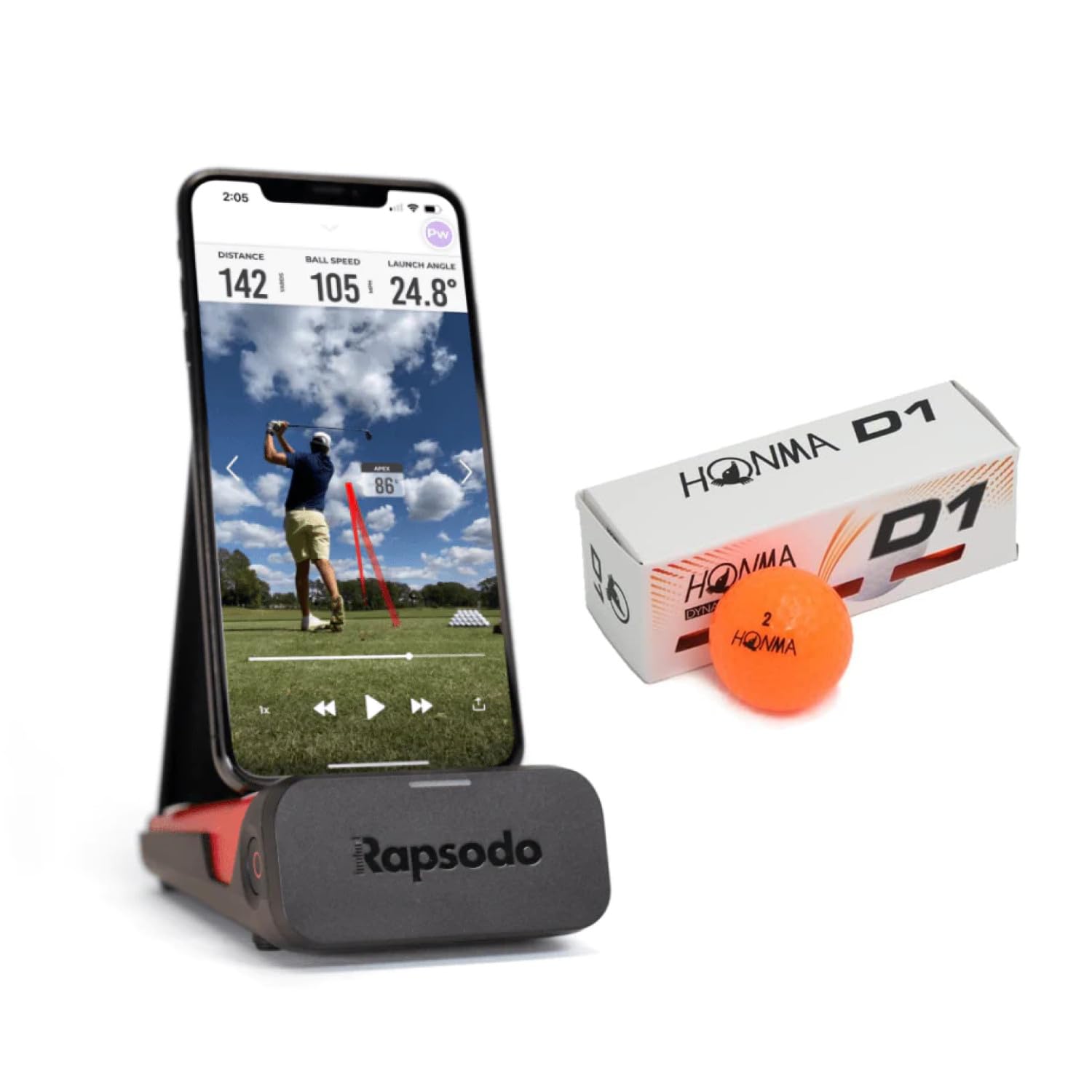 Amazon | ラプソード 弾道測定器 モバイルトレーサー MLM 飛距離