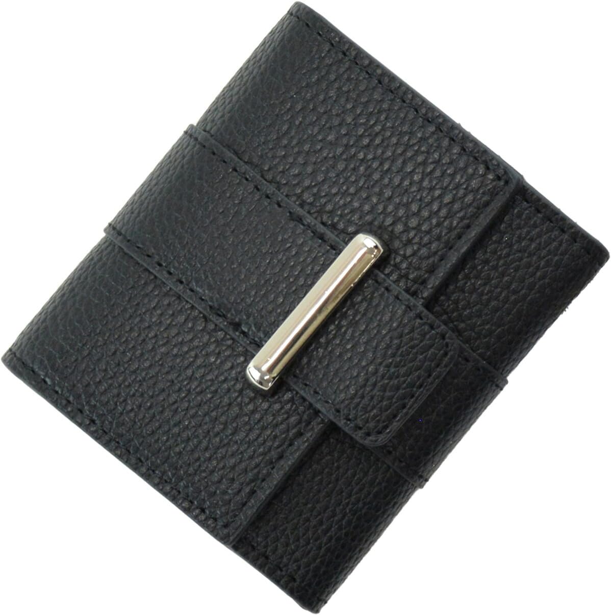 Amazon.co.jp: [アルトローズ] ブラック 三つ折り財布 レディース 3