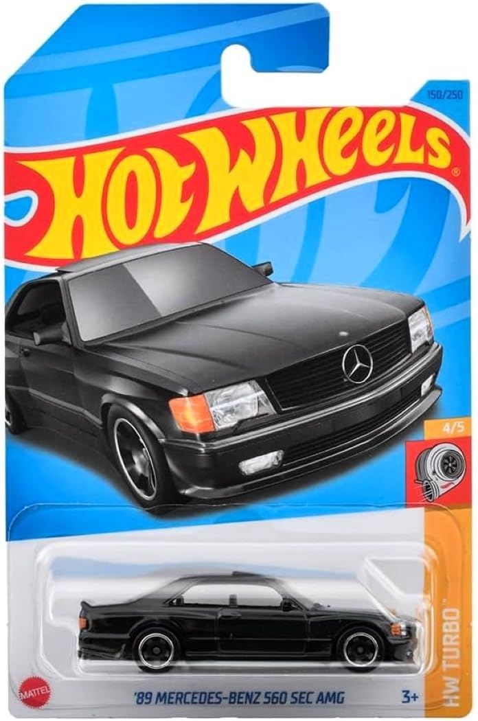 Amazon.com: Hot Wheels '89 Mercedes-Benz 560 SEC AMG (Black) 2023