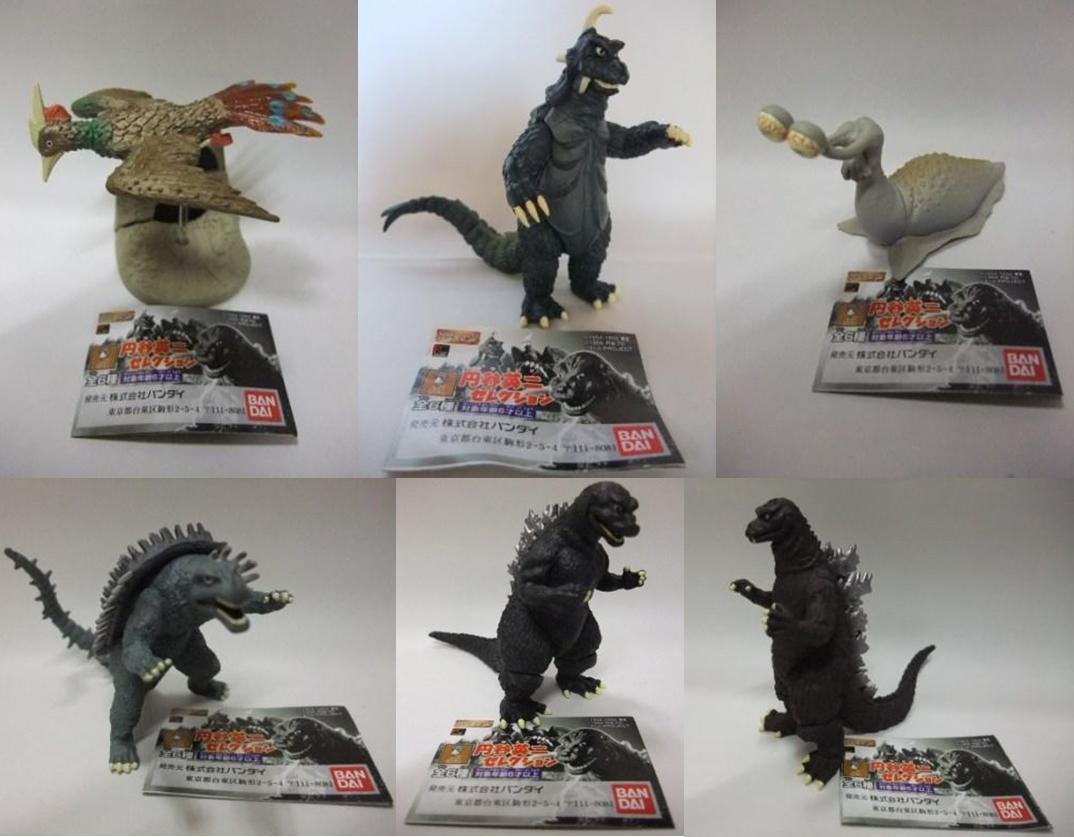 Amazon.co.jp: HG円谷英二セレクション 全6種フルセット ゴジラ