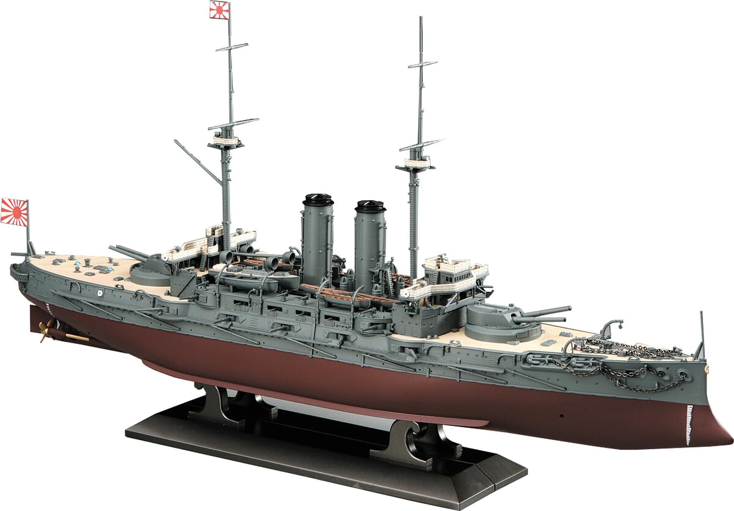Amazon.com: Hasegawa Z21 1/350 Japanese Navy Battleship Mikasa