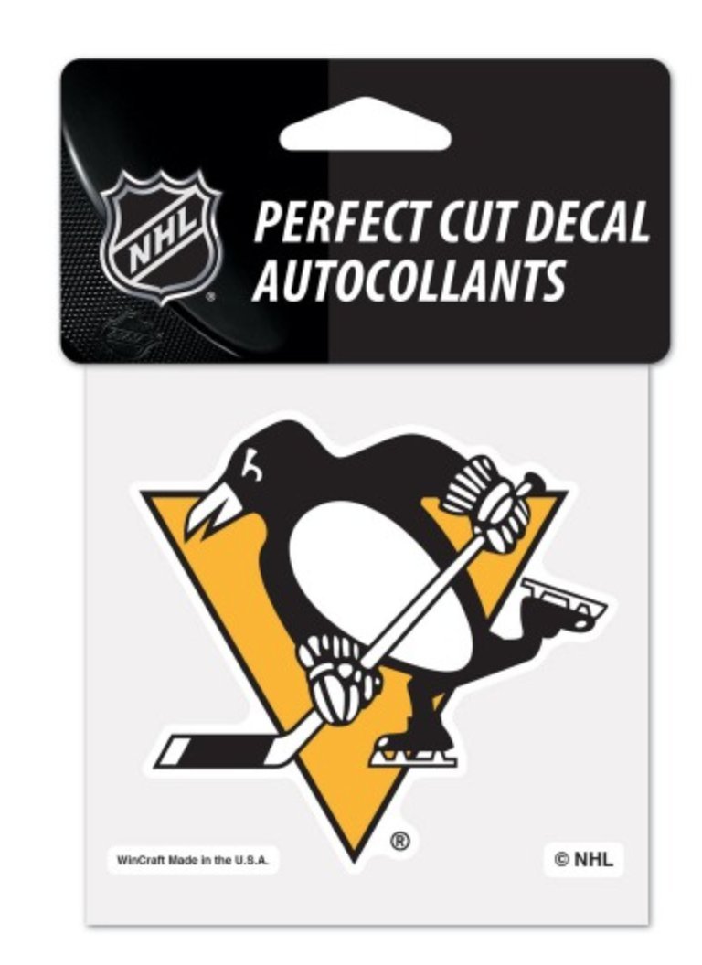 Amazon.co.jp: WinCraft NHL ピッツバーグ・ペンギンズ 4 x 4インチ