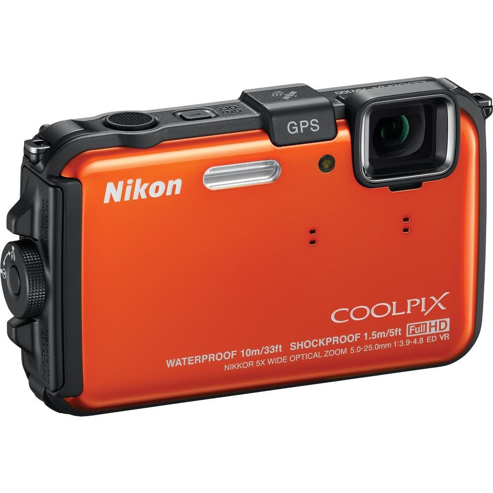 Amazon.com : Nikon COOLPIX AW100 16 MP CMOS Waterproof Digital