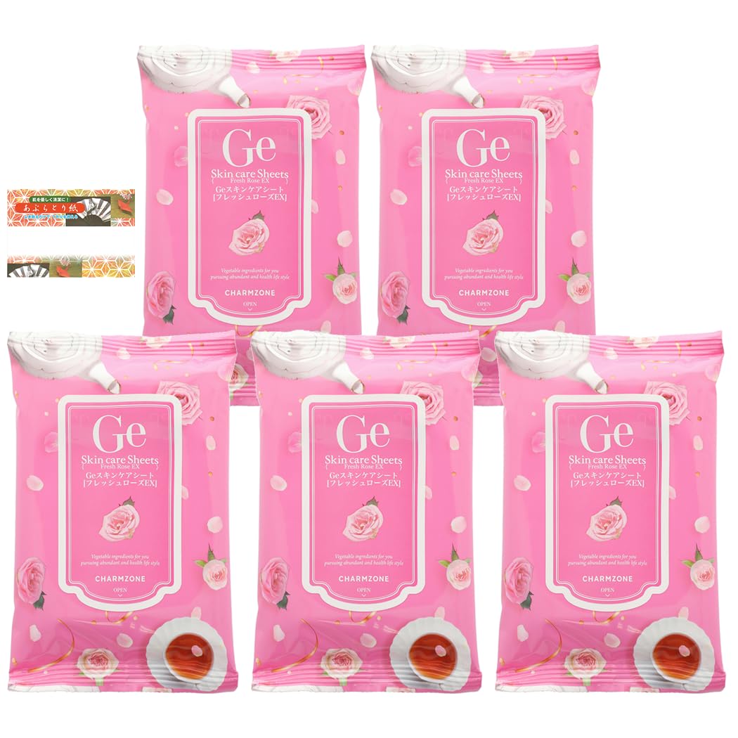 Amazon | チャームゾーン Ge スキンケアシート フレッシュローズEX 10