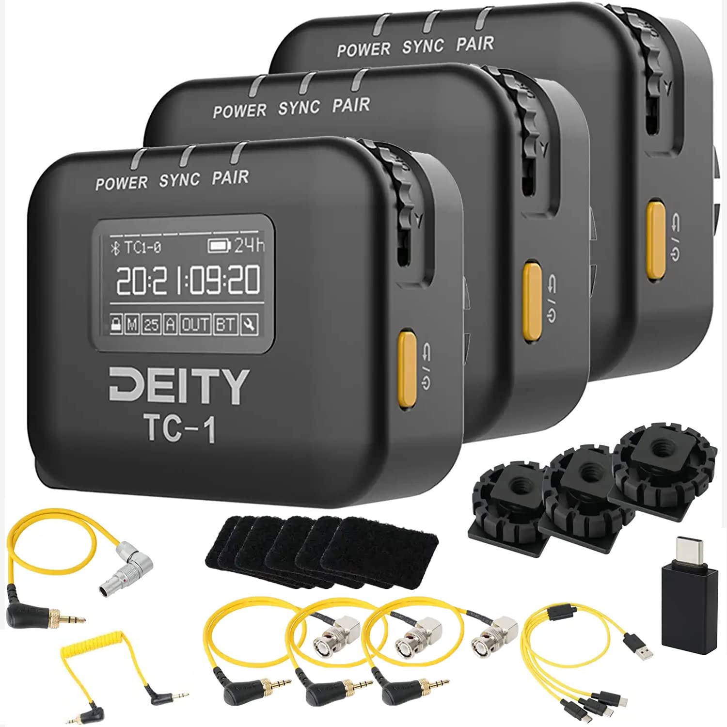 Amazon.com: Deity TC-1 KIT Wireless Timecode Box 3 PCS,2.4G Radio