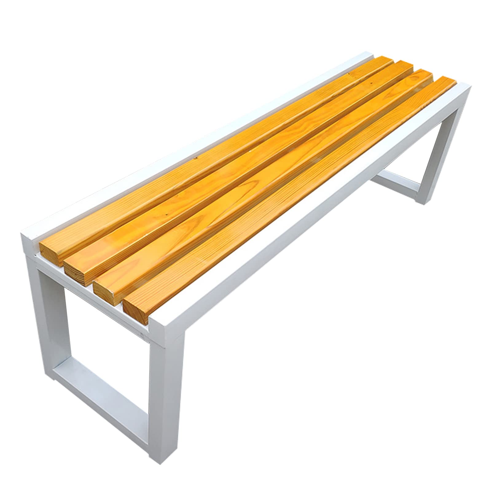 Amazon.co.jp: TRAGLO ガーデンベンチ 屋外 縁台 木製ベンチ 幅120/150