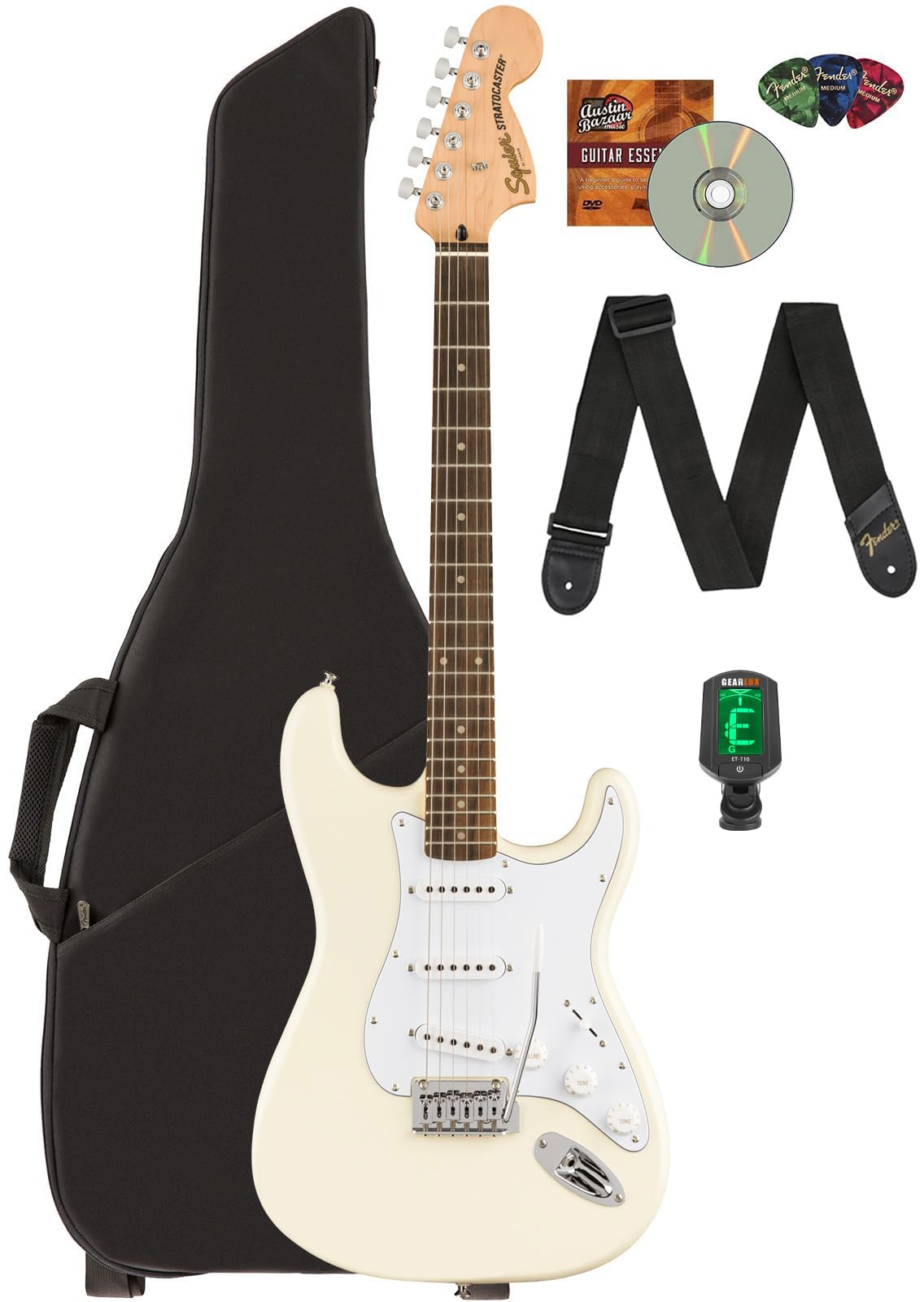 Amazon.com: Fender Squier Affinity Stratocaster Limited Edition