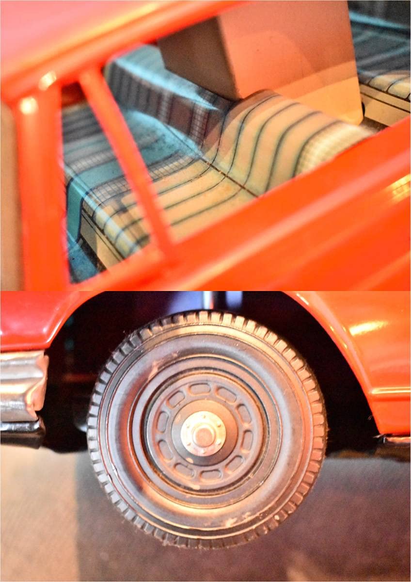 Amazon.co.jp: イチコー/乗用玩具/ブリキ/レトロ/ベンツ/ヴィンテージ