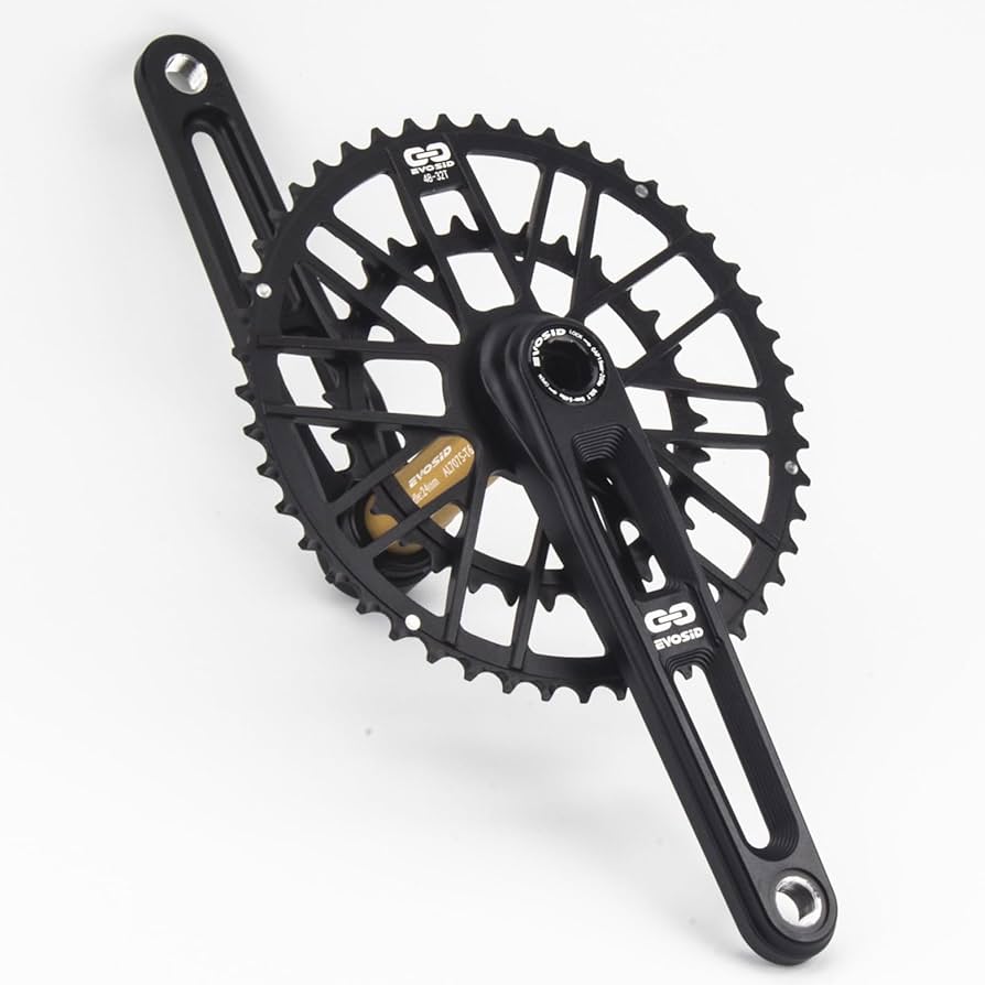 Amazon.co.jp: 46-30T/48-32T ロードバイク用クランクセット 165/170