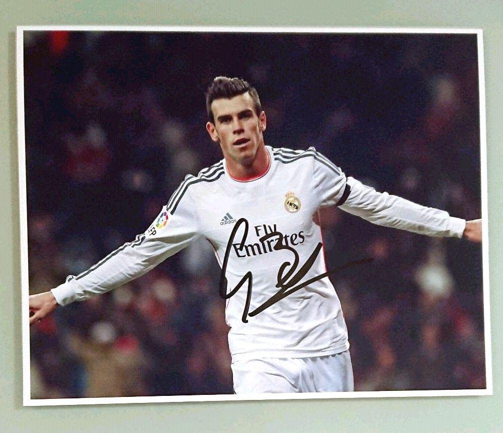 ガレス ベイル 選手と会った サッカー ユニフォーム 直筆サインと