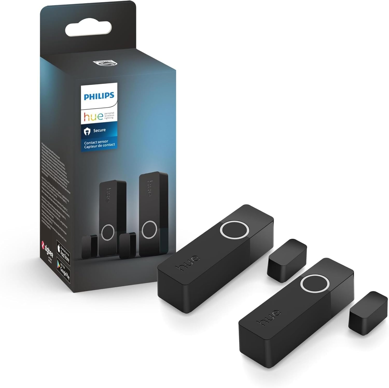 Amazon.com: Philips Hue Secure Smart Contact Sensor, Black - 2