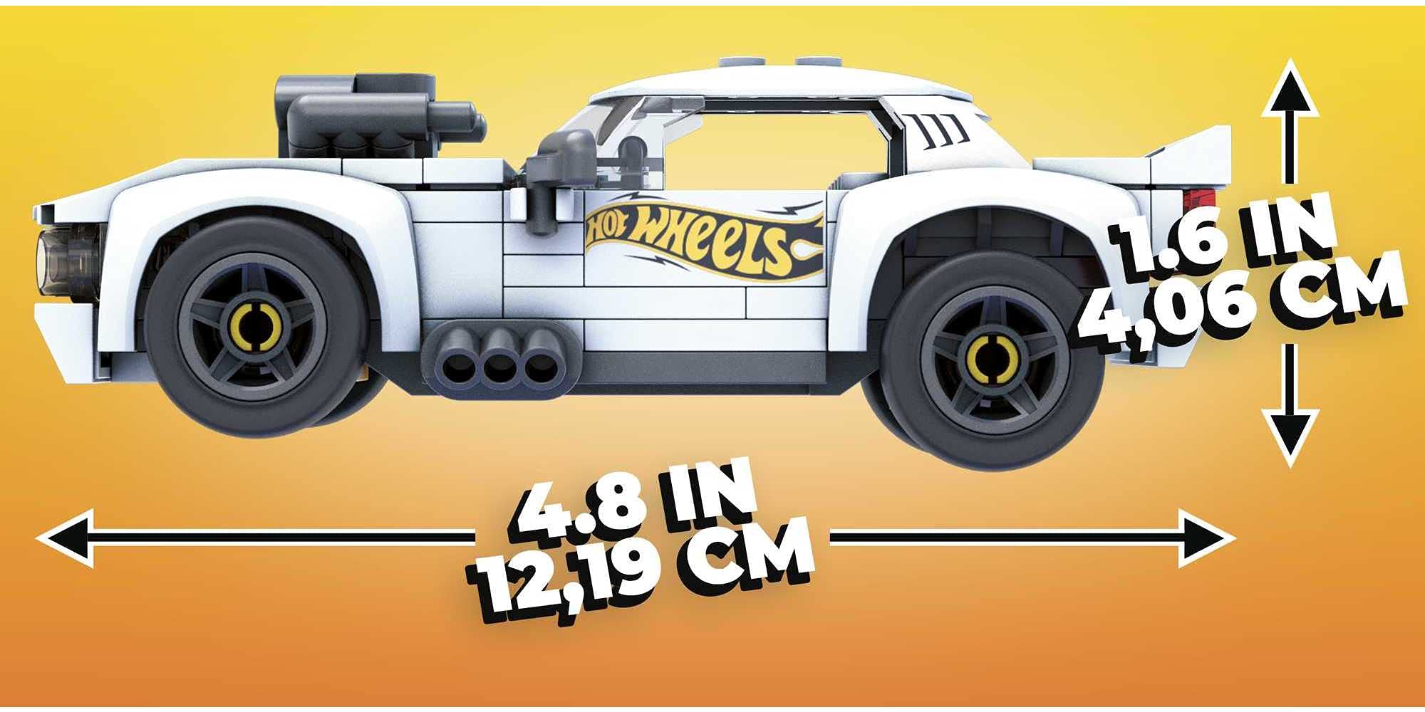 Amazon.com: Hot Wheels Mega Rodger Dodger Vehicle Building Set