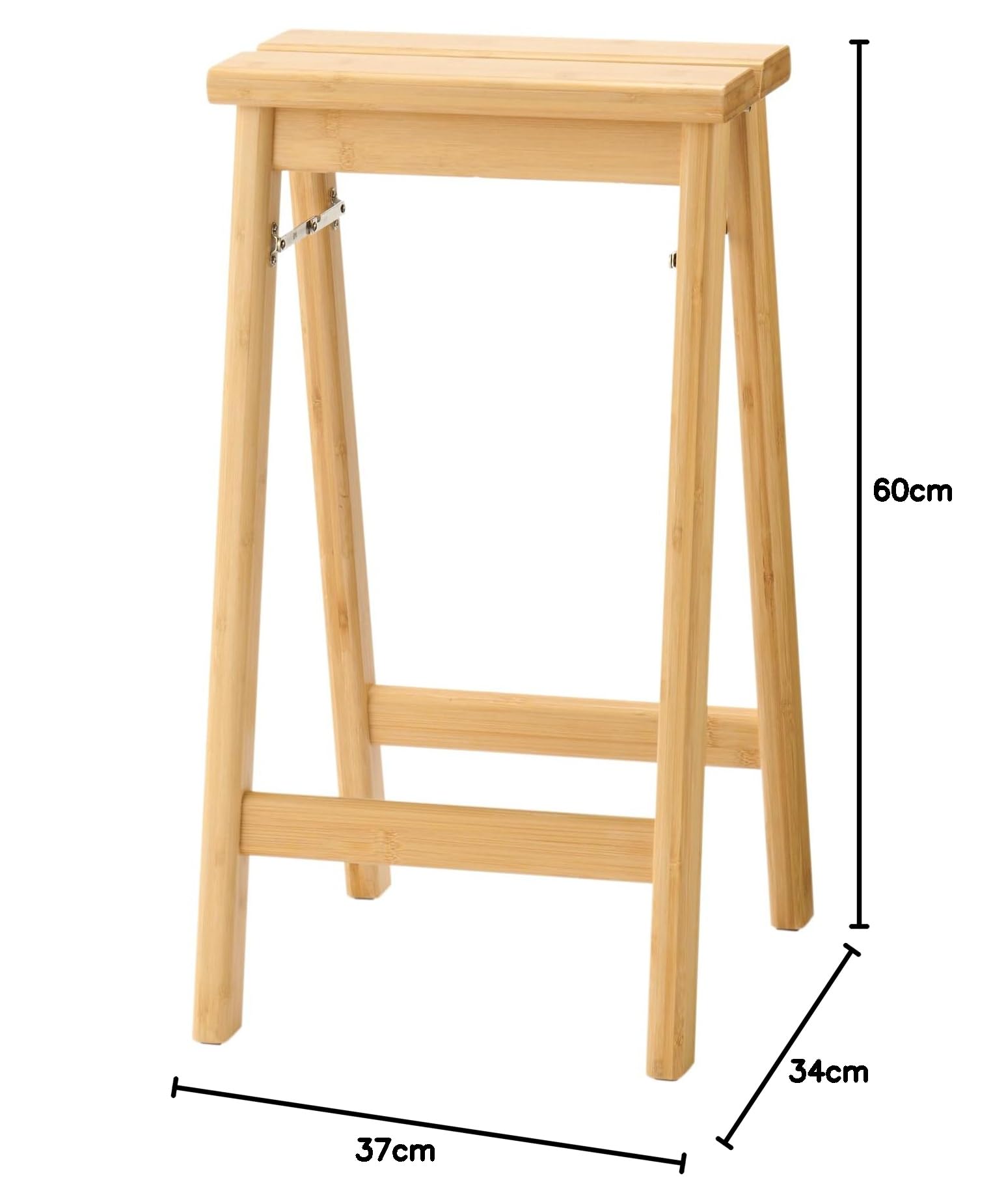 Amazon.co.jp: 無印良品 折りたためるスツール 幅34×奥行37×高さ60cm