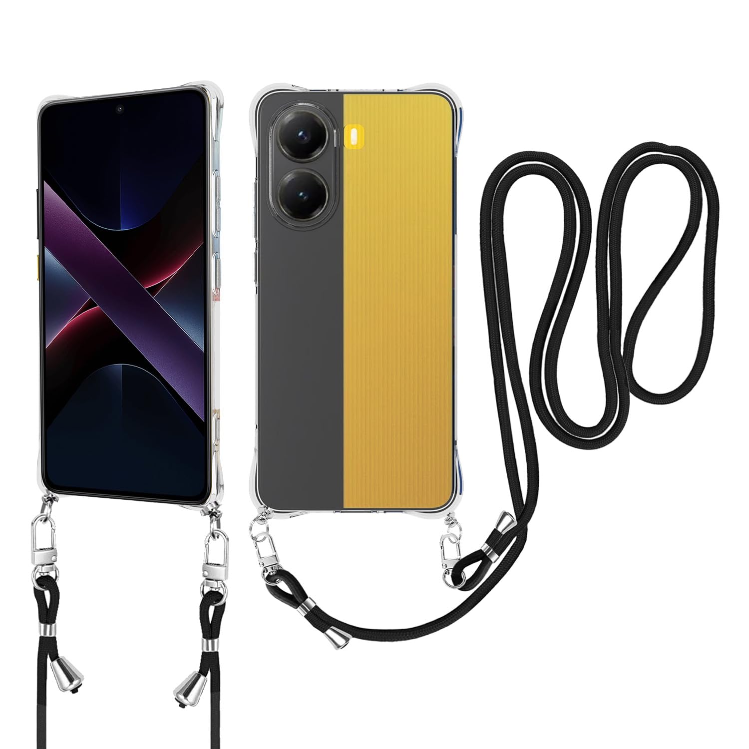 Amazon.co.jp: Xiaomi POCO X7 Pro 5G 用 ケース 肩掛け スマホケース