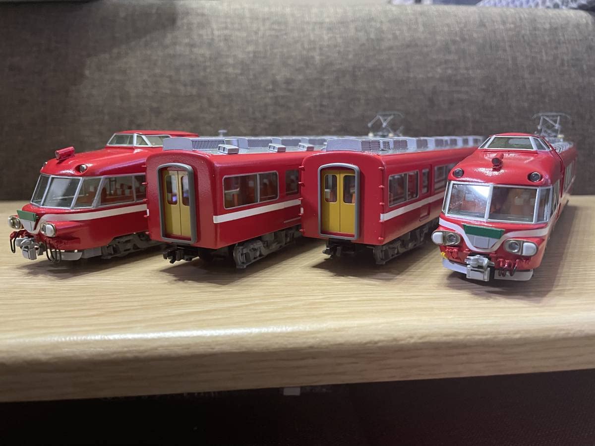 Amazon.co.jp: HO 日車夢工房カツミ製作 名鉄7000系 3次車 白帯車