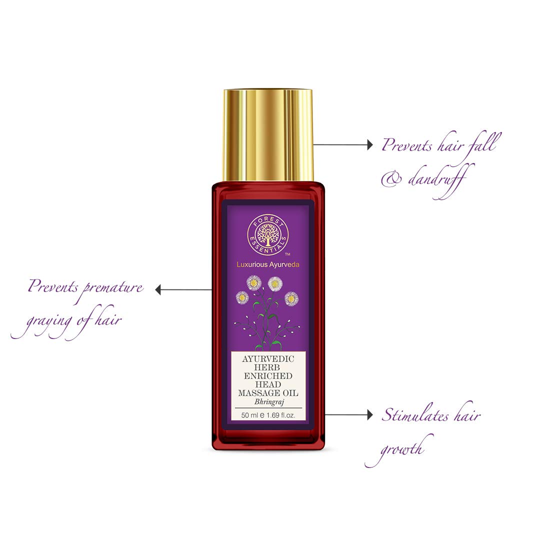 Amazon.com : Forest Essentials Ayurvedic Herb Enriched Head