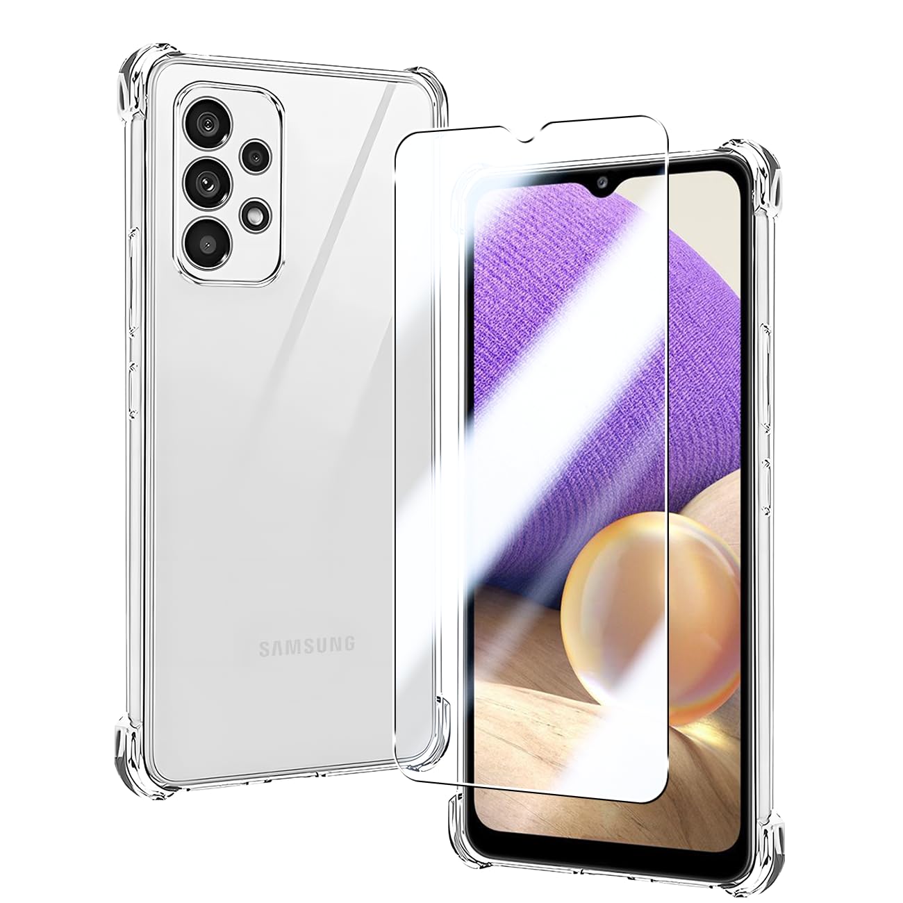 Amazon | 対応 Galaxy A32 5G SCG08 ケース クリア ケース GalaxyA32