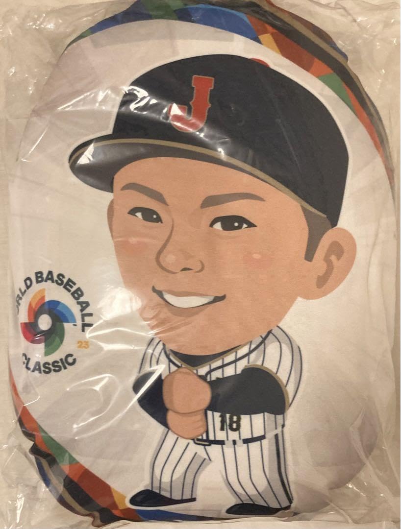Amazon.co.jp: 侍ジャパン WBC 山本由伸 クッション : スポーツ