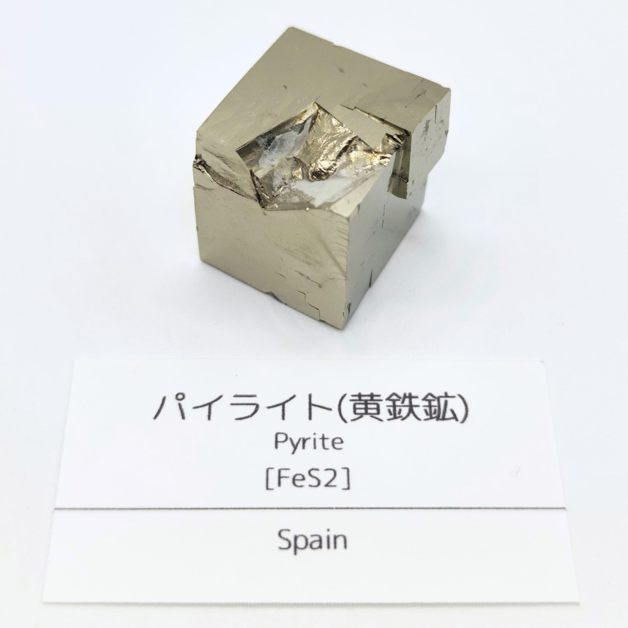 Amazon | つくしサイエンス パイライト 黄鉄鉱 40g 原石 結晶 鉱物標本