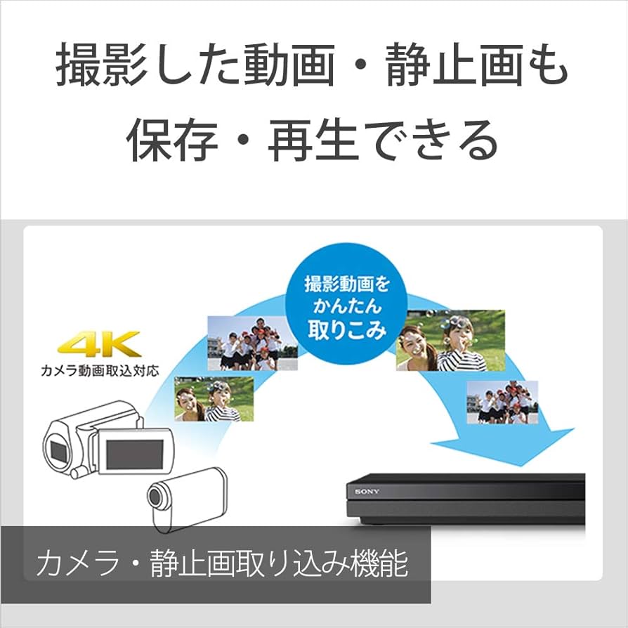 Amazon | ソニー 2TB 2チューナー 4K ブルーレイレコーダー BDZ
