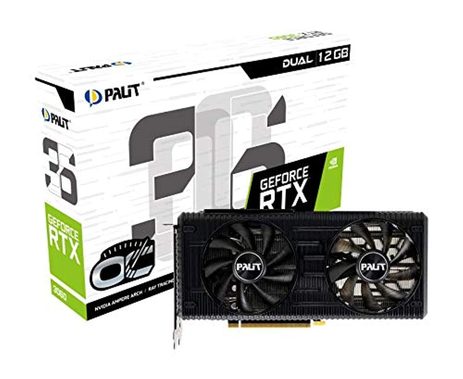 Amazon.com: Palit GeForce RTX 3060 Dual OC 12GB GDDR6 Graphics
