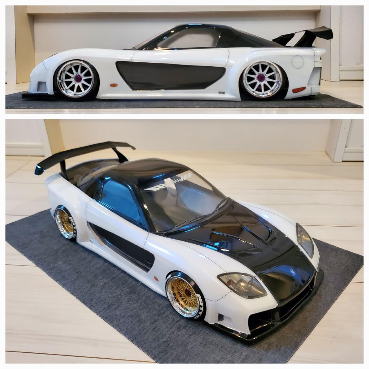 ABCホビー シルエイティ 未走行 ボディのみ ドリフト ラジコン ABC