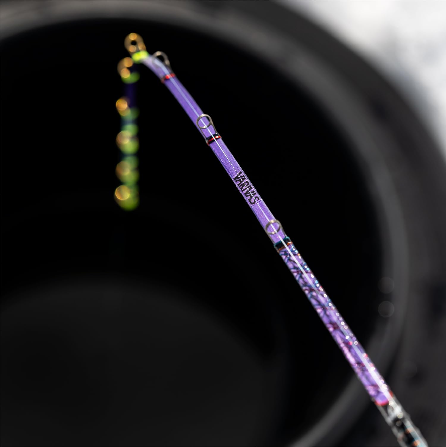 VARIVAS 桧原MAX339 燻紫銀LTD. 新品未使用 公魚 バリバス 公魚工房 ワカサギ穂先<br> -桧原MAX339 燻紫銀（いぶしぎん）LTD