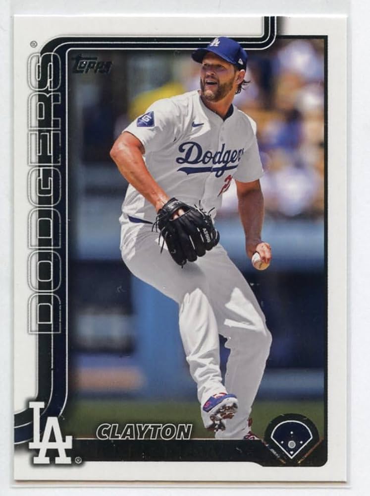 Amazon.co.jp: ［トレーディングカード］ Clayton Kershaw 2025