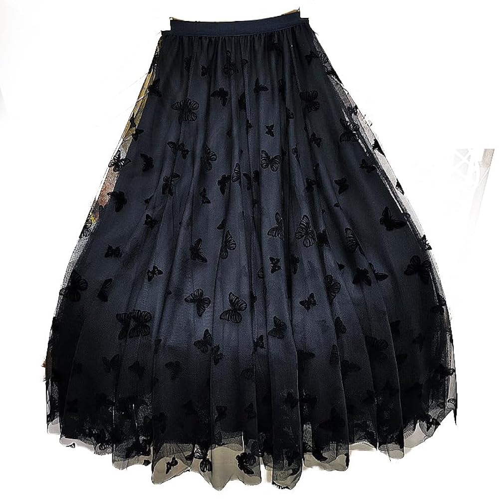 フラメンコ reel of lyricism tulle skirt : black フラメンコ reel of