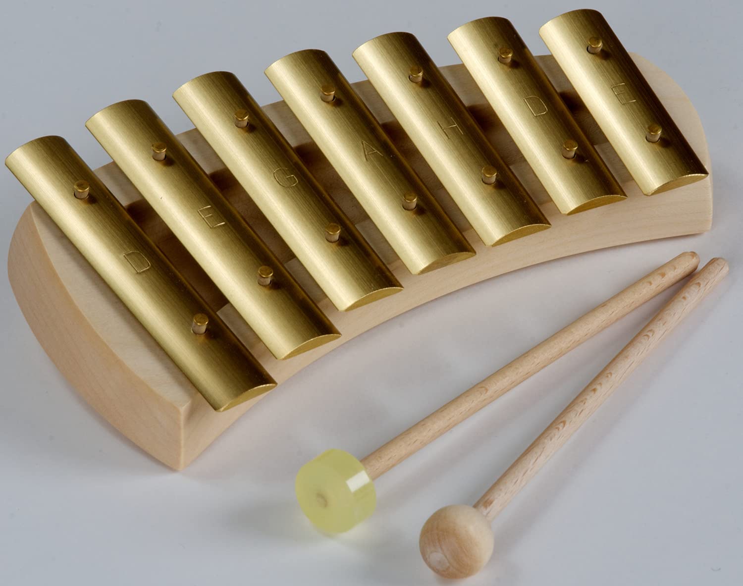 AURIS 鉄琴 7音 箱・説明書・マレット2本付き AURIS 鉄琴 7音 箱・説明