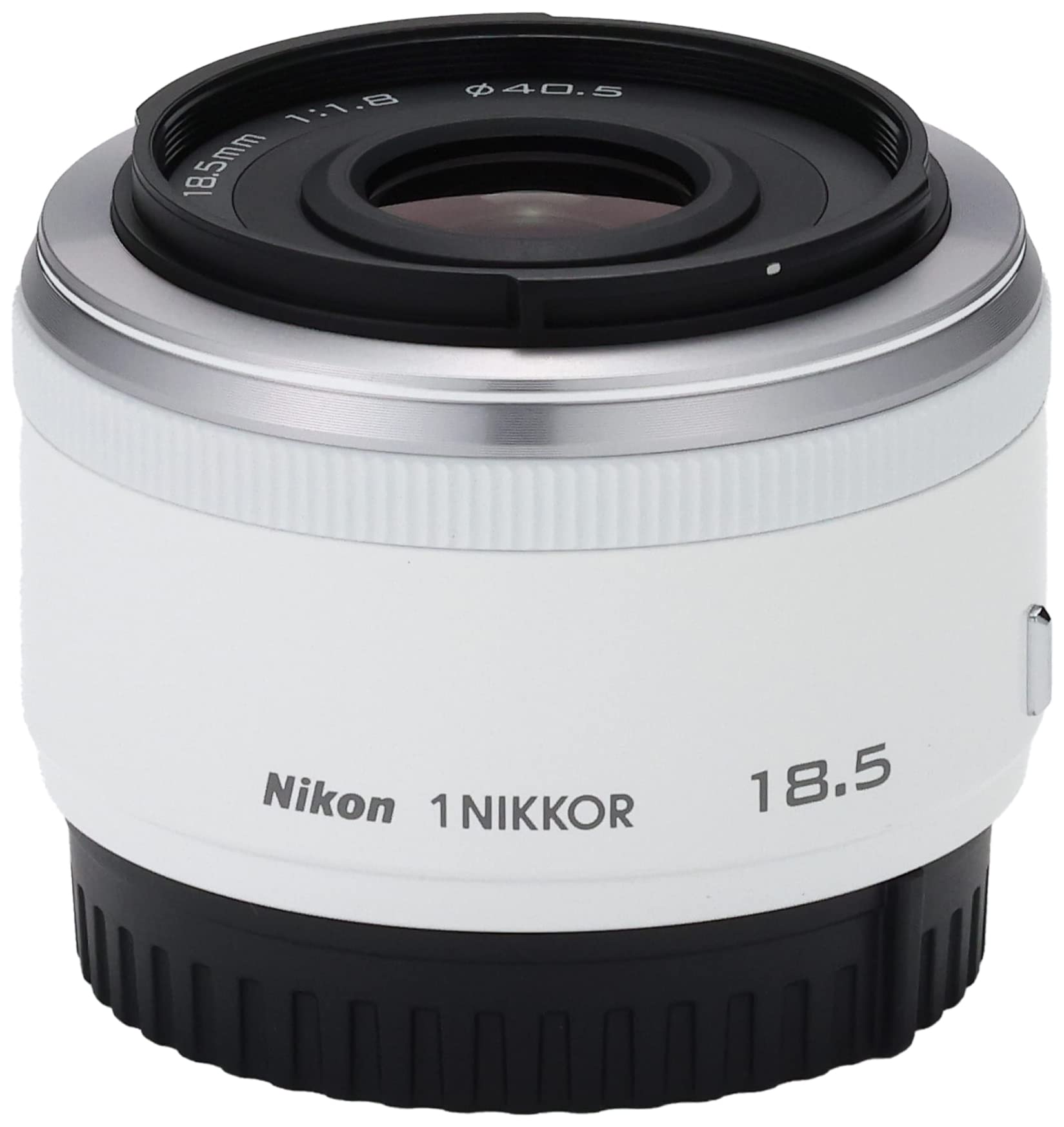 Amazon.co.jp: Nikon 単焦点レンズ 1 NIKKOR 18.5mm f/1.8 ホワイト