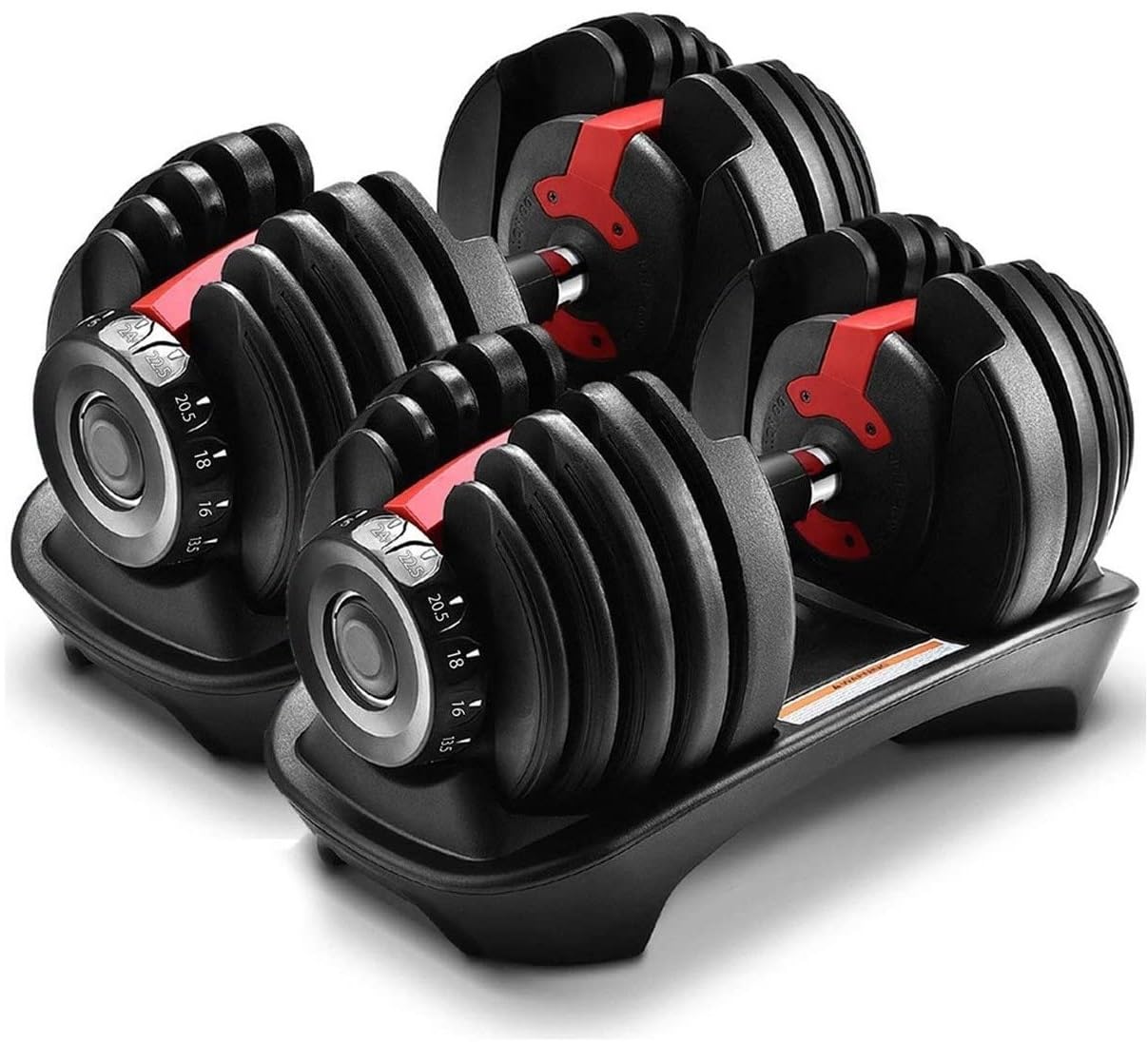 Amazon | 【日本企業】ダンベル 可変式 S-24kg/L-40kg アジャスタブル