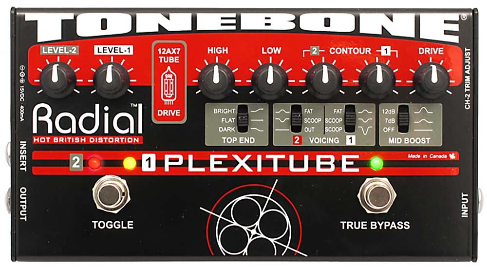 Amazon | Radial ラジアル 2CH真空管ディストーション Tonebone