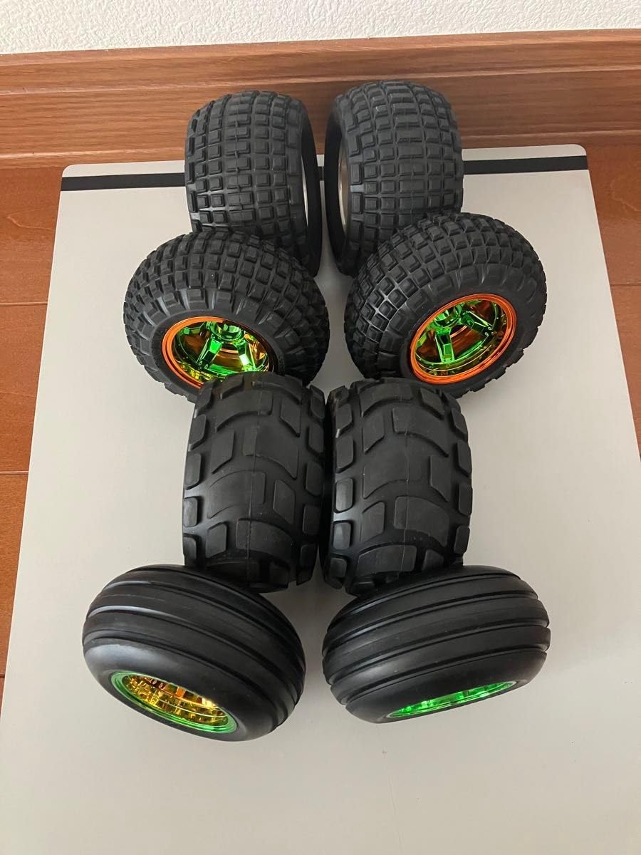 タミヤイベント会場限定品カッパーメッキホイール付きモンスター