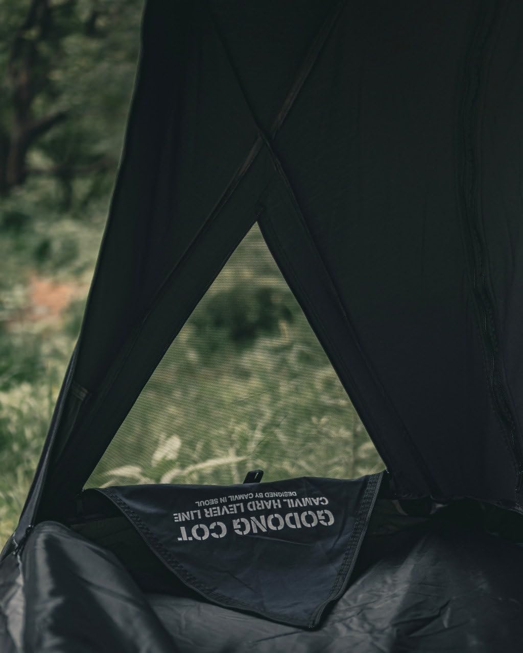 Amazon.co.jp: CAMVIL GODONG ソロテント コットテント TC生地 1人用