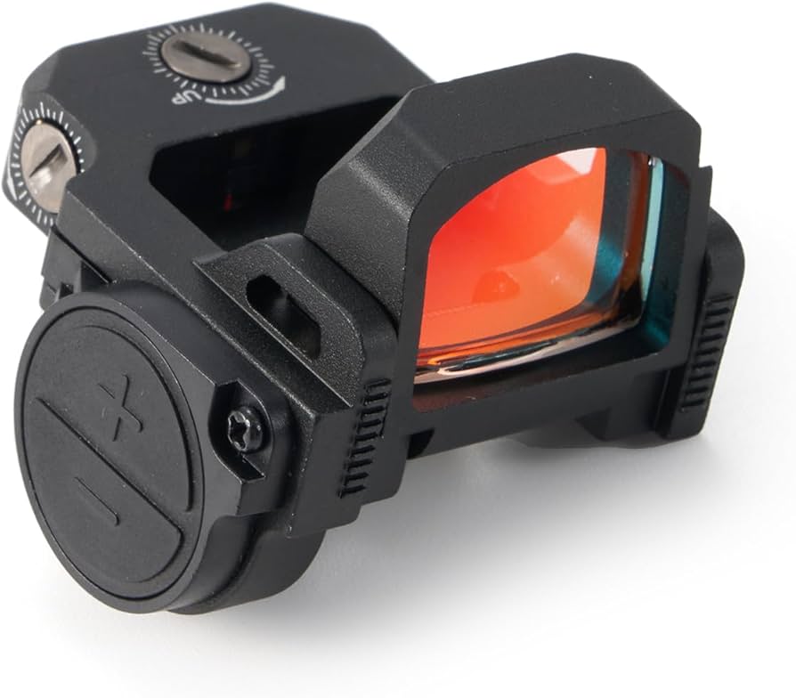 Amazon | VISM PROタイプドットサイトフリップアップ式 レッドドット