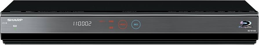 Amazon | シャープ 1TB 2チューナー ブルーレイレコーダー ハイ